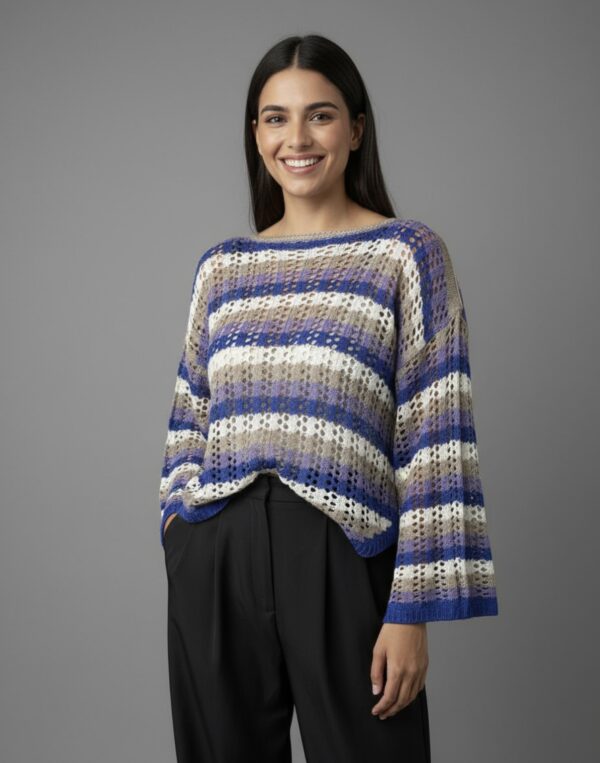 Sweater Rayado   ( Algodon ) - Imagen 4