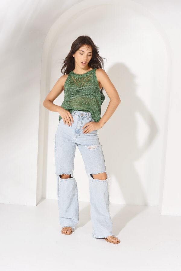 Musculosa Jazmín  ( Algodon ) - Imagen 5
