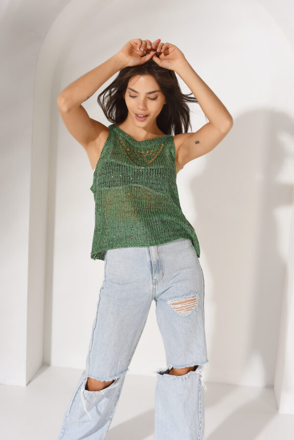 Musculosa Jazmín  ( Algodon ) - Imagen 3