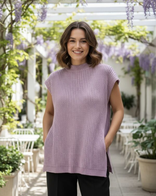 Chaleco Lila Filadelfia  (Dralon) - Imagen 3