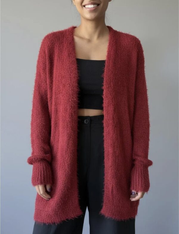 Cardigan Burdeo (Monito) - Imagen 8