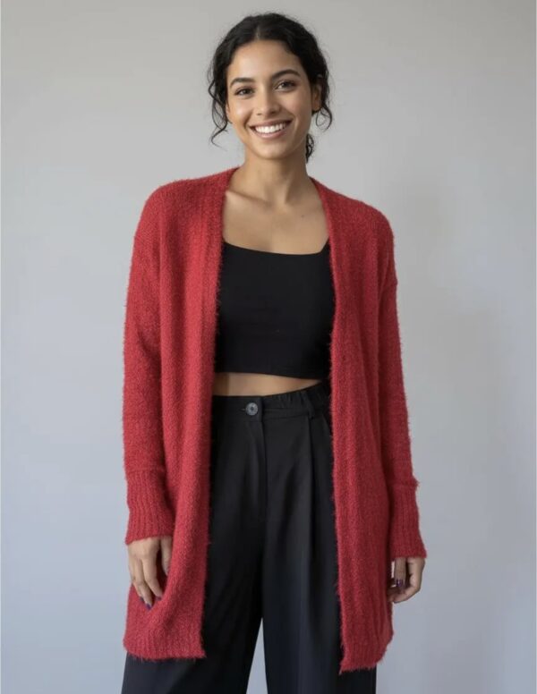 Cardigan Burdeo (Monito) - Imagen 16