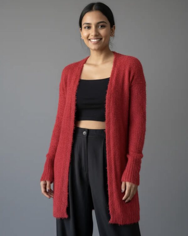 Cardigan Burdeo (Monito) - Imagen 15